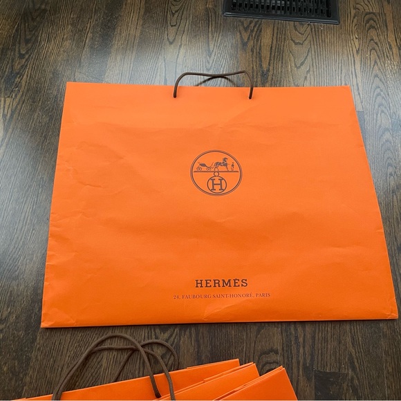 Hermes boutique shopping bag - Picture 2 of 2